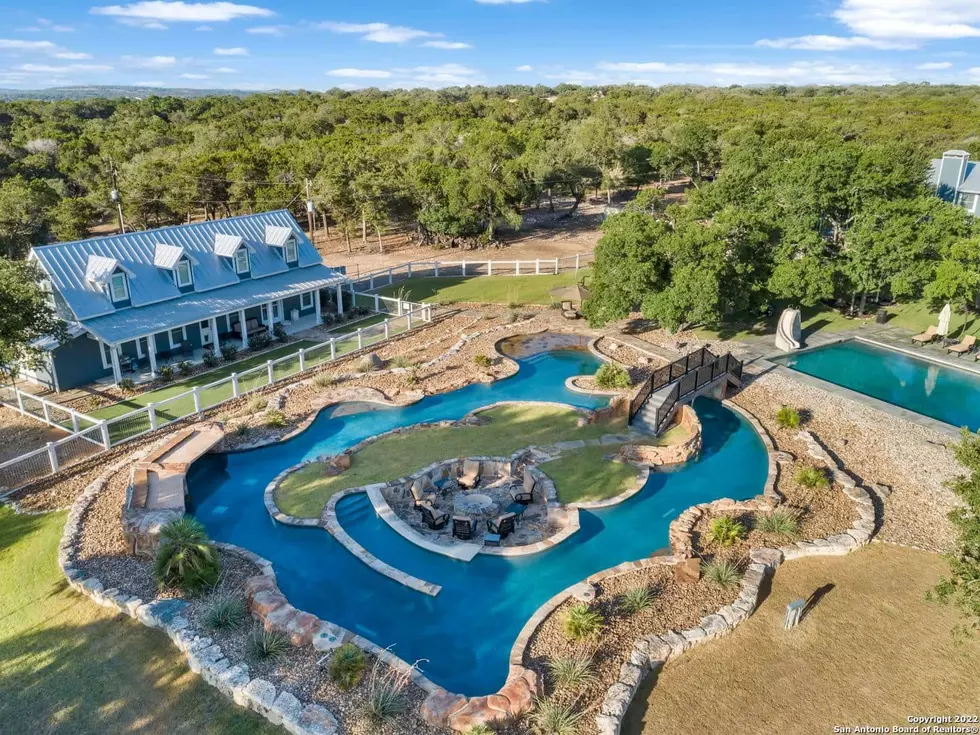 Texas Ranch For Sale Has Fabulous Private Lazy River In The Backyard